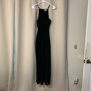 Black medium maxi dress
